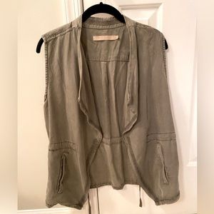 FINAL SALE 🔥 Max Jeans - tencel olive green vest